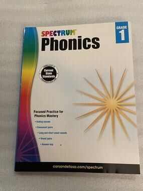 Spectrum Ser.: Spectrum Phonics, Grade 1 by Spectrum (2014, Trade Paperback)